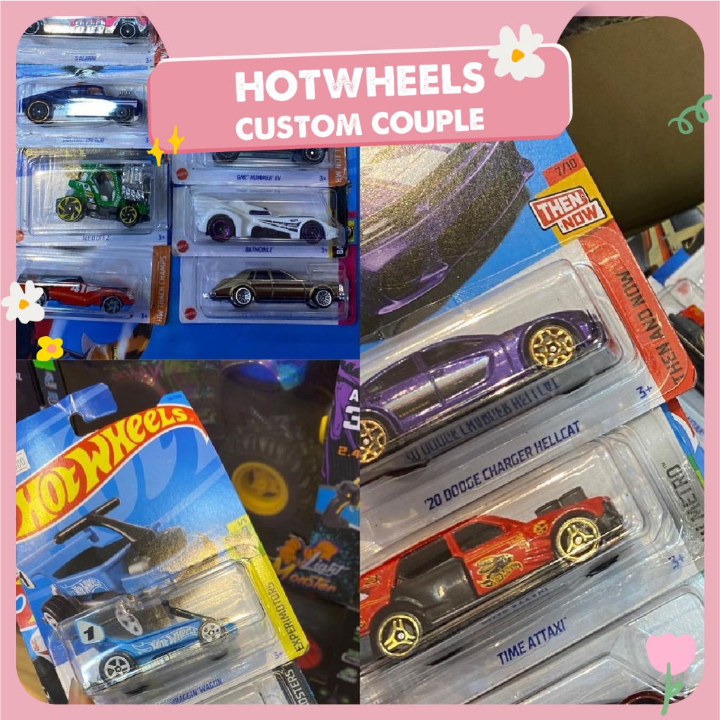 TRENDHOT in ảnh Hotwheels theo yêu cầu cặp đôi custom