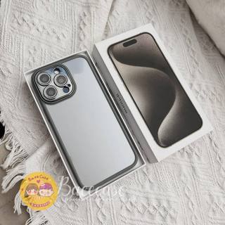 Case basic lưng trong viền titan có cụm cmr - baeecase store