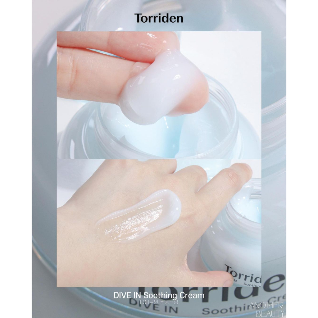 Kem dưỡng ẩm Torriden Dive In Soothing Cream cấp nước căng bóng da Toriden Hyaluronic Acid 100ml