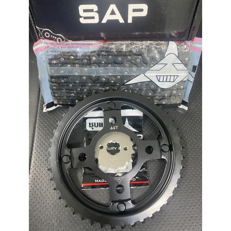 Bộ nhông Nhông sên dĩa WINNER,WINNER X, EXCITER 150,EXCITET 155 ,RAIDER 150 ,EX 135 - Hàng Nhập Thailand Thương Hiệu SAP