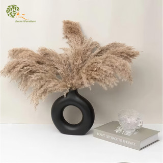 Bộ bình gốm trang trí cao cấp - Bình gốm Donut