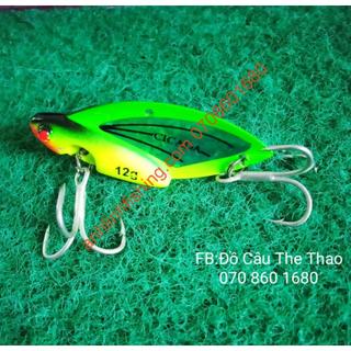 Cá sắt Cicada 12g cá sắt câu lure cá lóc nhạy nhất, mồi câu cá lóc giá rẻ, mồi câu cá chuối