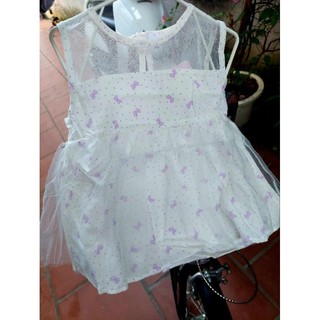đầm váy bé gái- váy 2 lớp bé gái