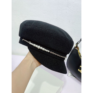 mũ dạ keppi viền ngọc