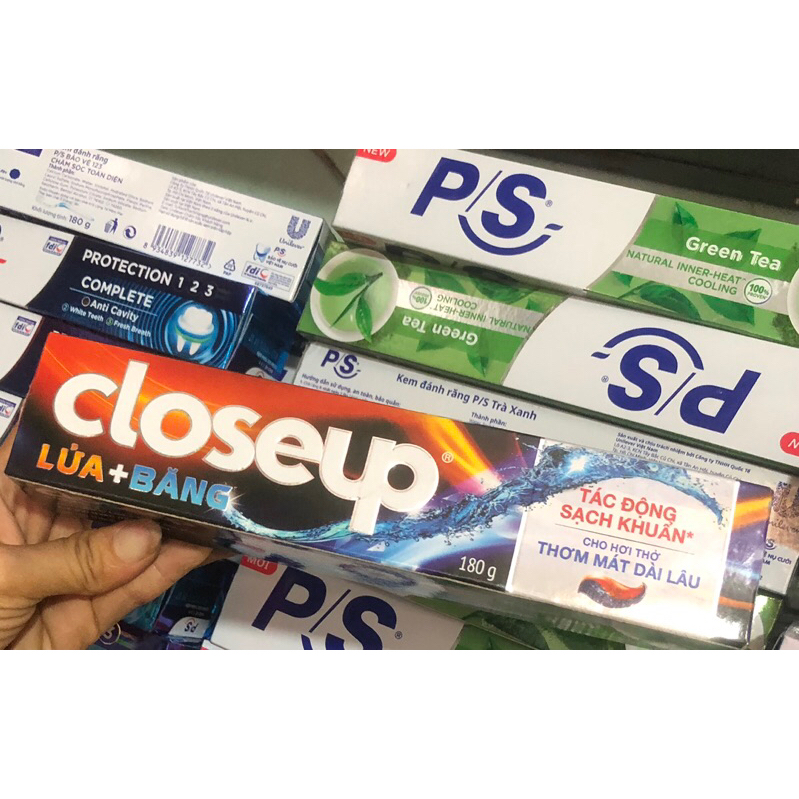 KDR Ps Ngừa Sâu Răng Vượt Trội hộp 2 tuýp x 180g,1 tuyp tặng 30g