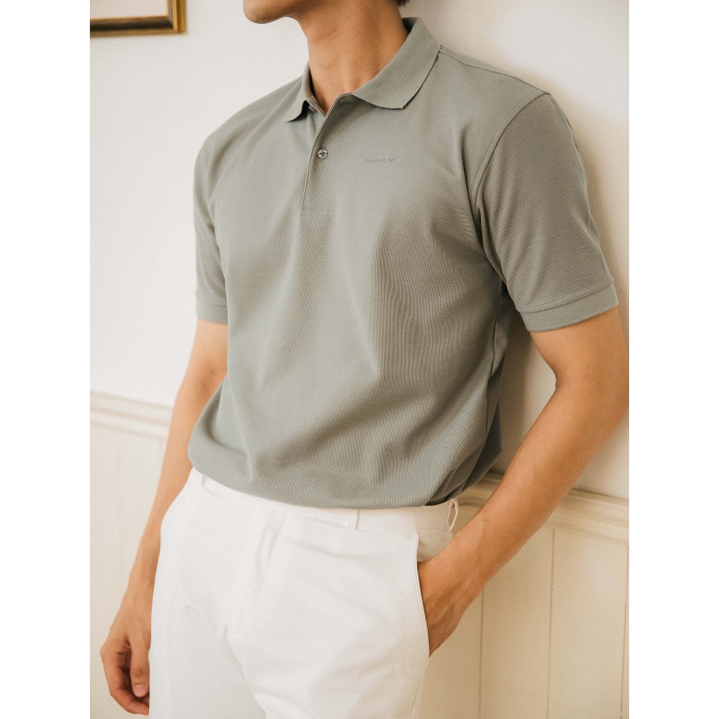 Áo Polo Nam Regular Typical Essential, Chất Vải Cá Sấu CVC 2 Chiều Thoải Mái, PL0081, SOMEHOW