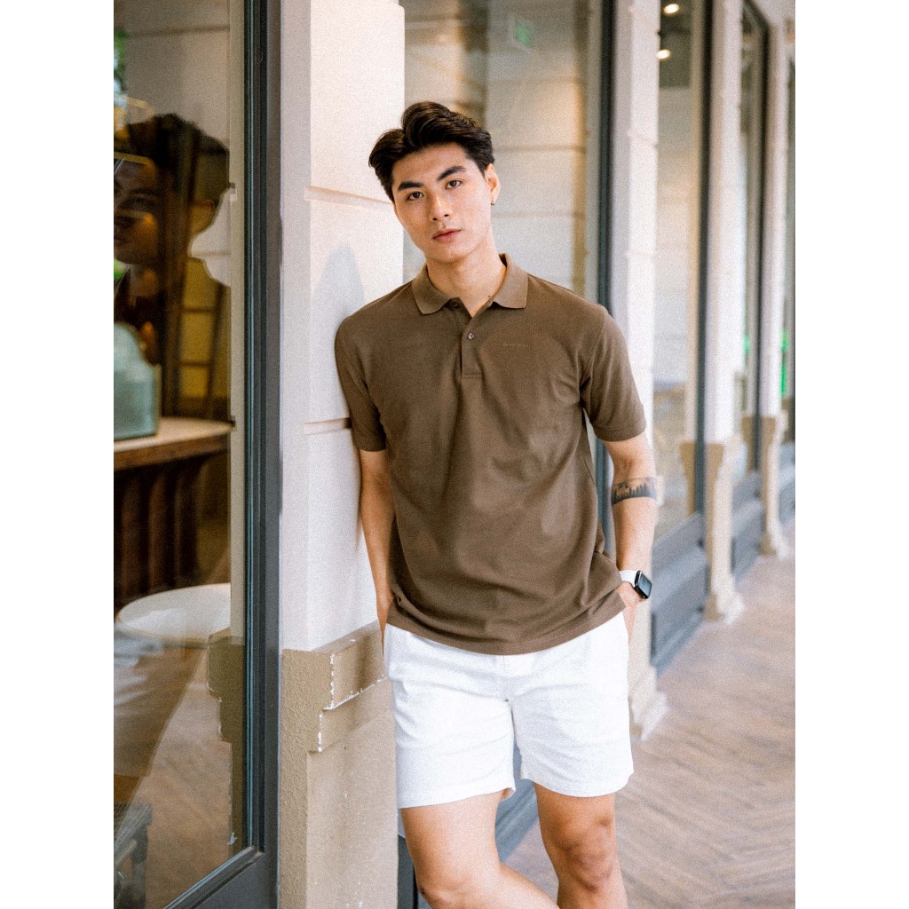 Áo Polo Nam Regular Typical Essential, Chất Vải Cá Sấu CVC 2 Chiều Thoải Mái, PL0081, SOMEHOW