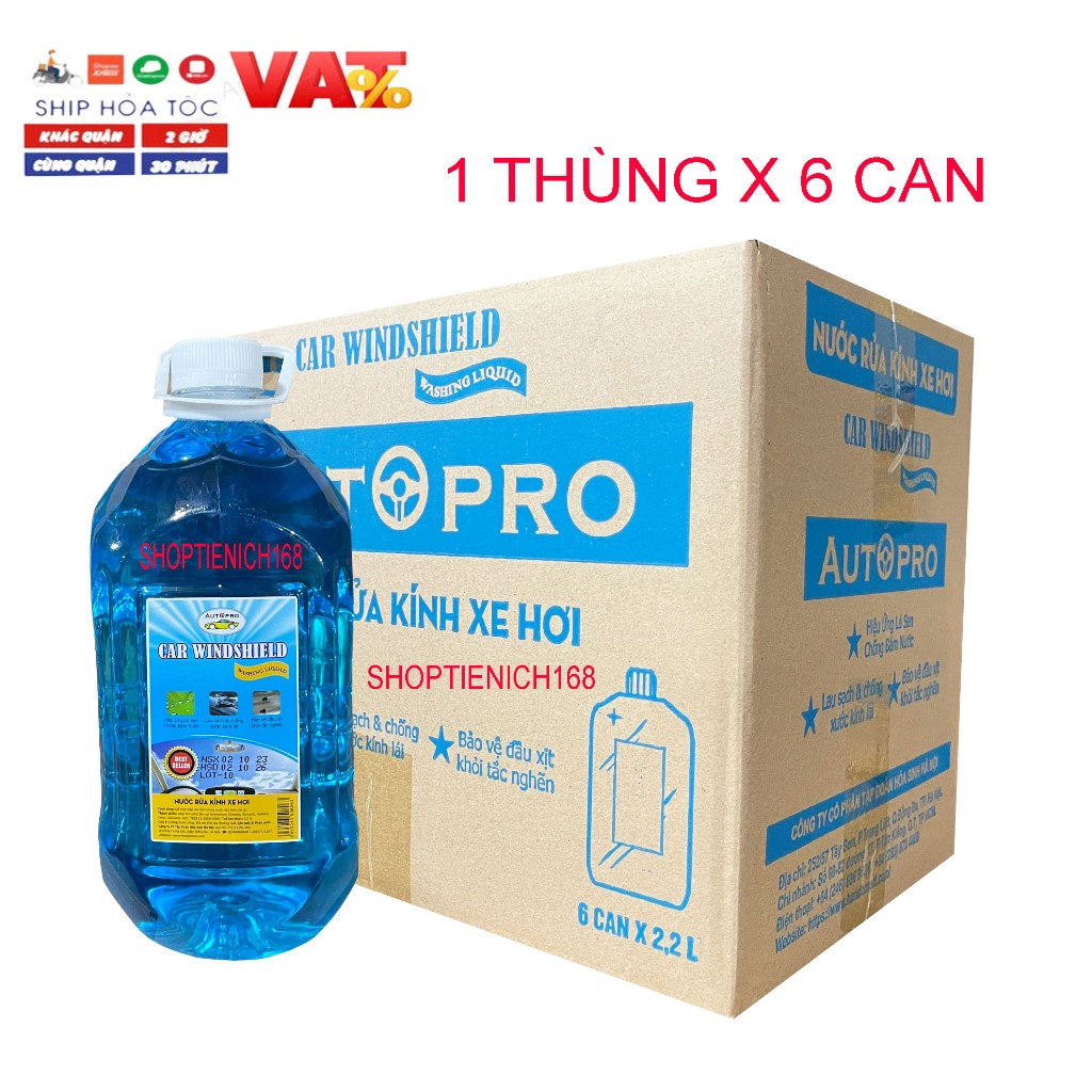 Nước rửa kính chuyên dụng cho  xe hơi cao cấp 2.2L