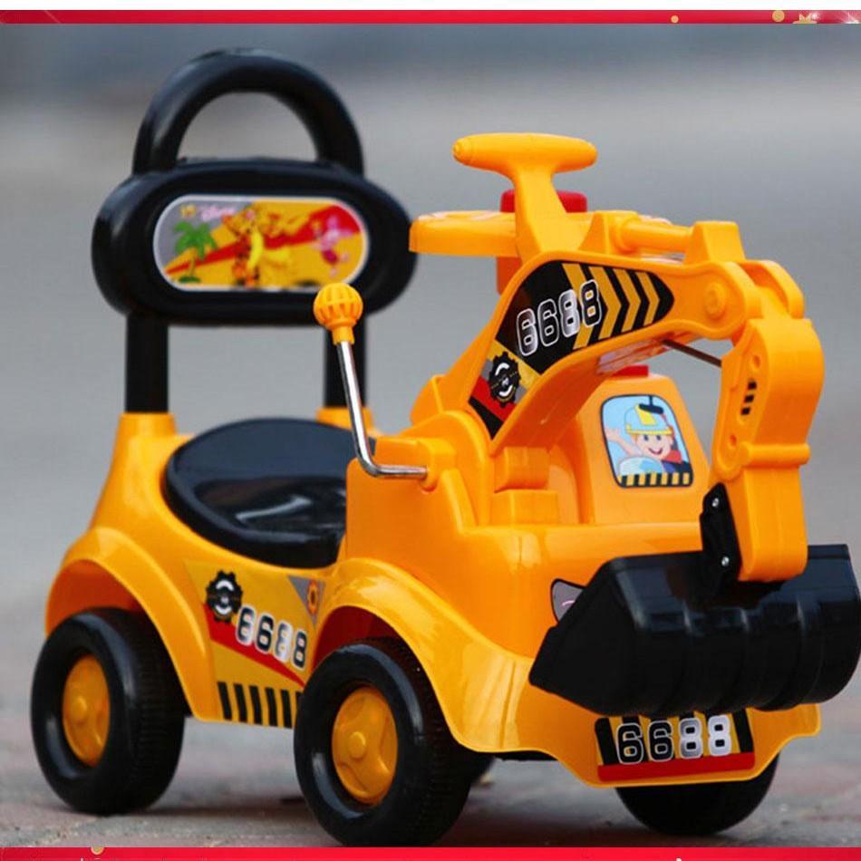 Xe cẩu chòi chân 1388 có nhạc cho bé E