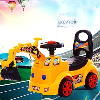 Xe cẩu chòi chân 1388 có nhạc cho bé E