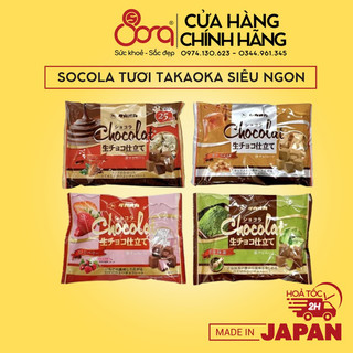 Kẹo socola chocolate tươi Takaoka Nhật Bản nhiều vị