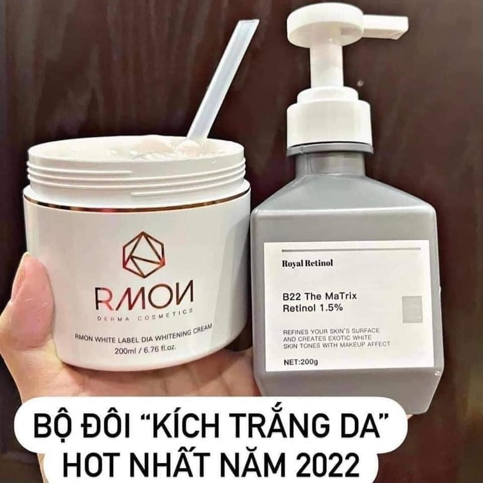 Kem Ủ Kích Trắng BoDy Retinol B22 Bao Bì Mới