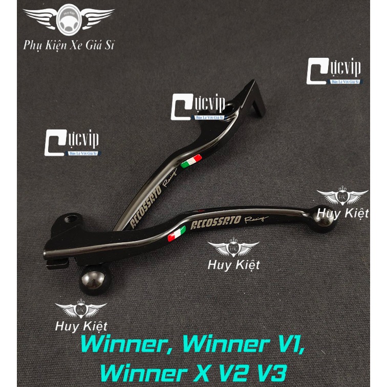 Tay Thắng Mod Chữ Accossato Racing Gắn Như Zin Cho Tất Cả Nhiều Dòng Xe