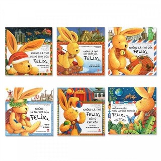 Bộ sách - thỏ felix - bộ 6 cuốn bìa cứng