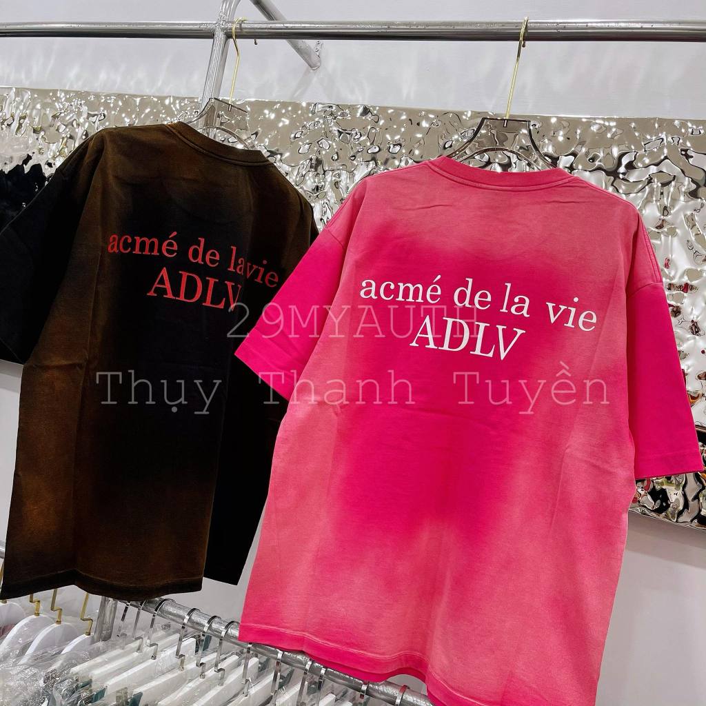 Áo thun ADLC washing loang nhiều màu chọn