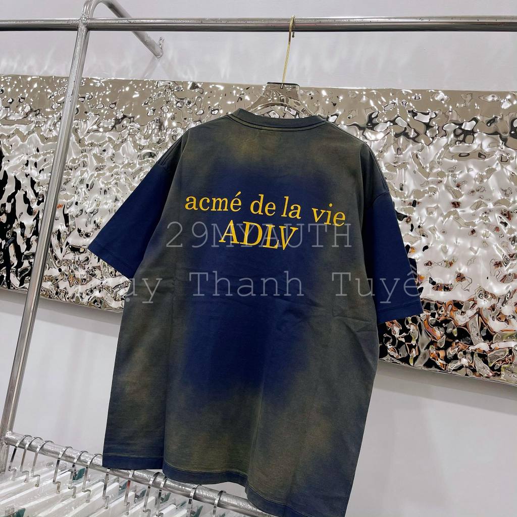 Áo thun ADLC washing loang nhiều màu chọn