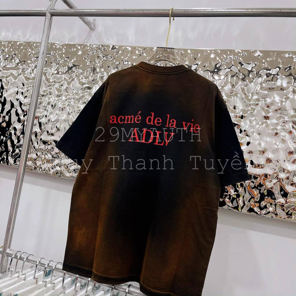 Áo thun ADLC washing loang nhiều màu chọn