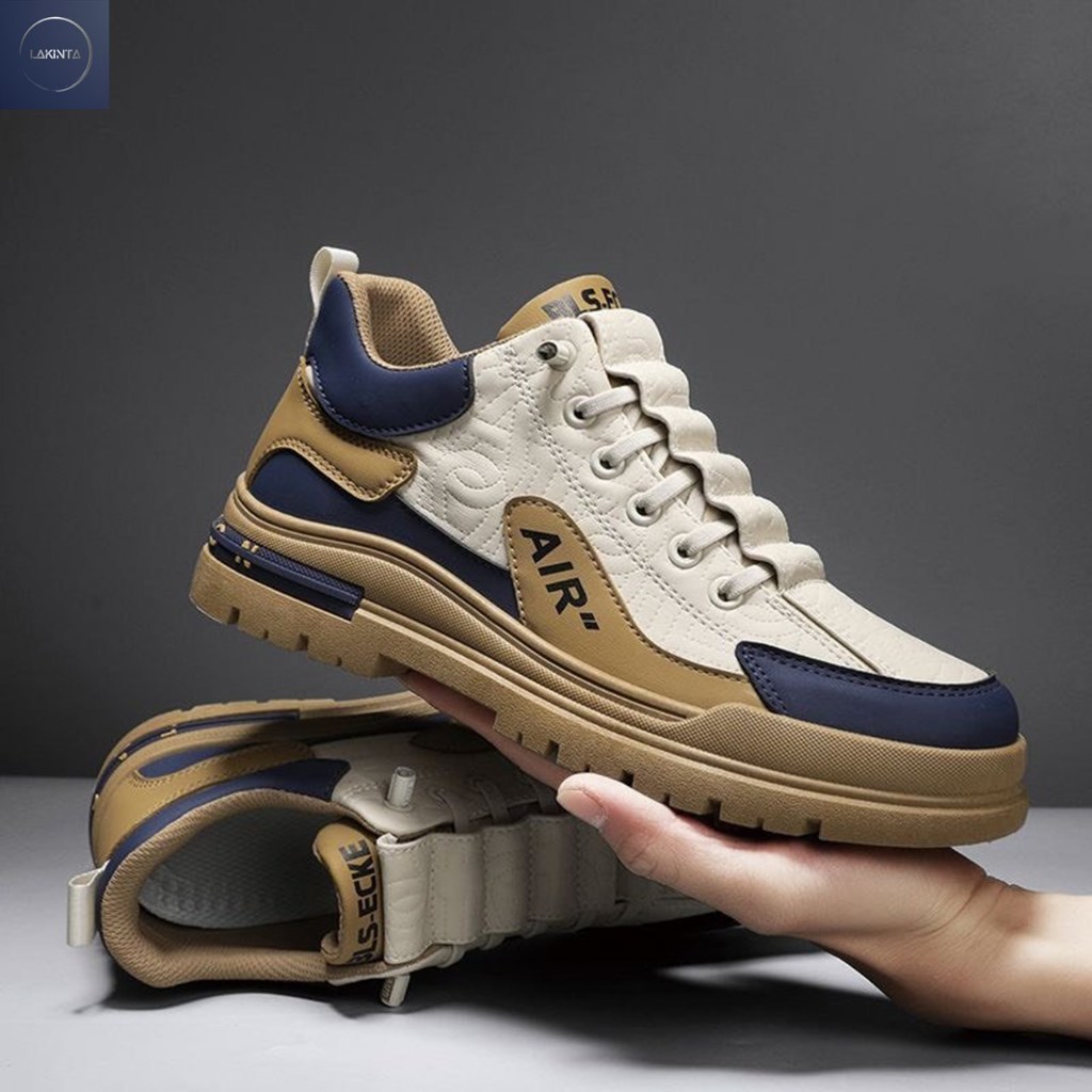 Giày thể thao nam phối Lakinta giày sneaker nam hàn quốc G613