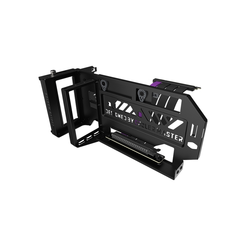 Giá dựng VGA Cooler Master Vertical Graphics Card Holder Kit V3 PCIe 4.0 Màu Đen + Trắng - Chính Hãng