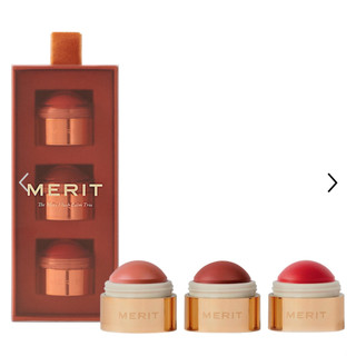 Set má hồng MERIT Mini Flush Balm Cream Blush Set