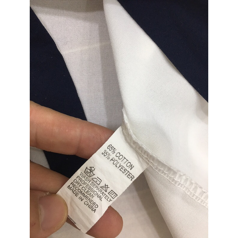 Áo sơ mi phối viền cổ bẻ