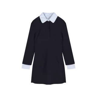 Váy Navy sơ mi liền thân / Coolee.kr