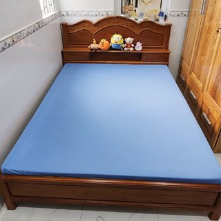 Áo bọc nệm 2 mặt có khóa cao cấp/ áo bọc nệm 2 mặt có khoá kéo vải thun cao cấp