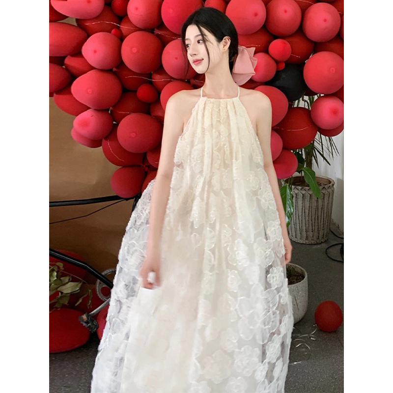 Váy ren hoa maxi The Prince Dress by Jane