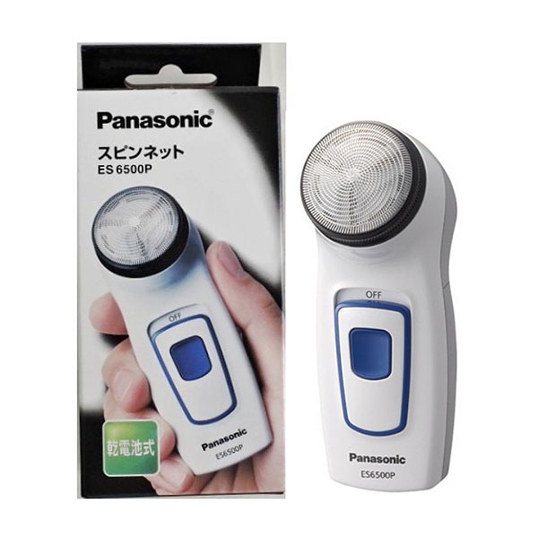 Máy cạo râu dùng pin ES6500P màu trắng PANASONIC