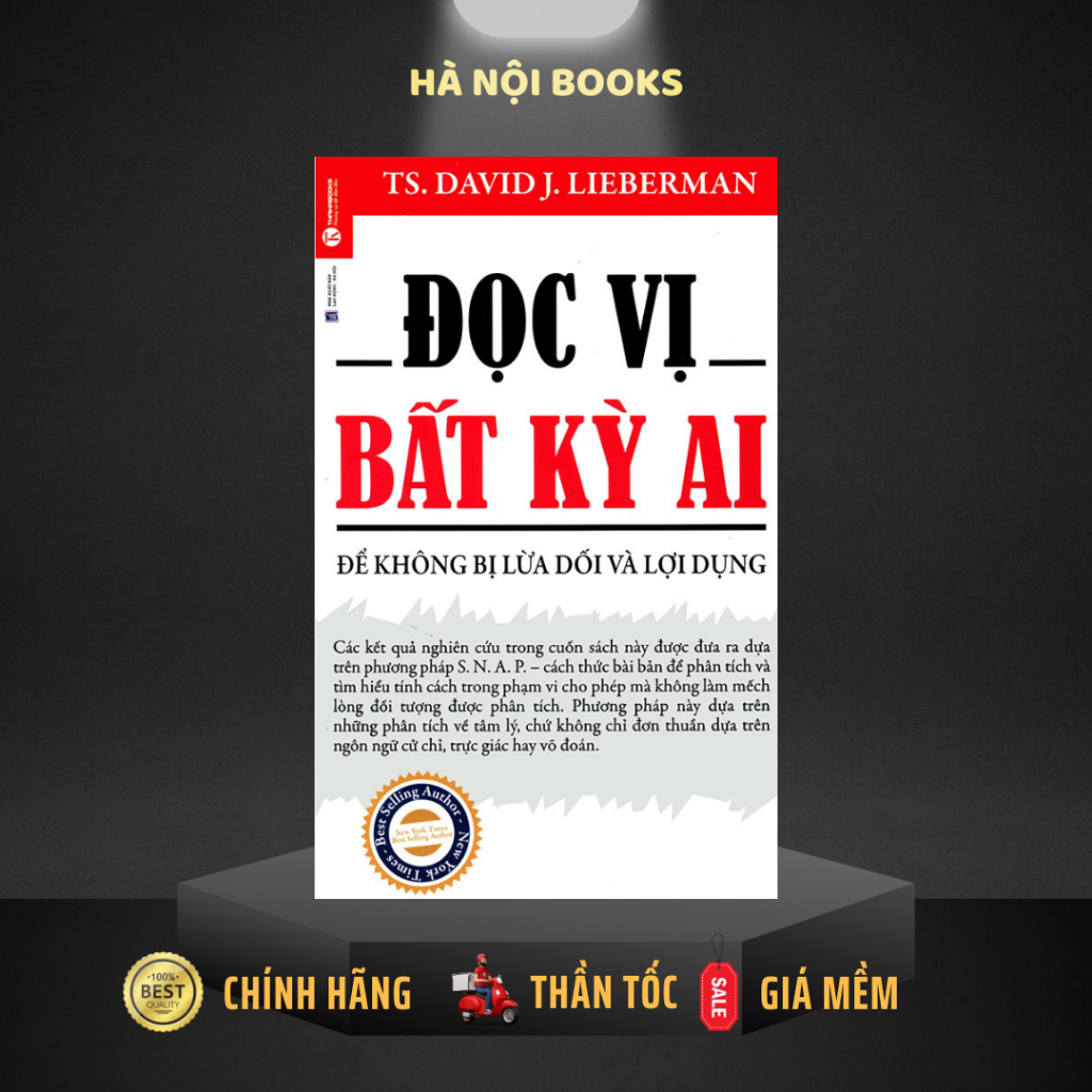 Sách - Đọc Vị Bất Kỳ Ai - Để Không Bị Lừa Dối Và Lợi Dụng - Thái Hà