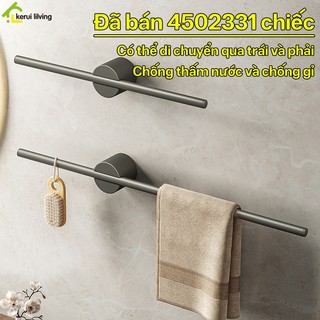 Thanh treo khăn nhà tắm MILADA có thể di chuyển, thanh treo khăn tay,thanh treo khăn mặt, thanh treo