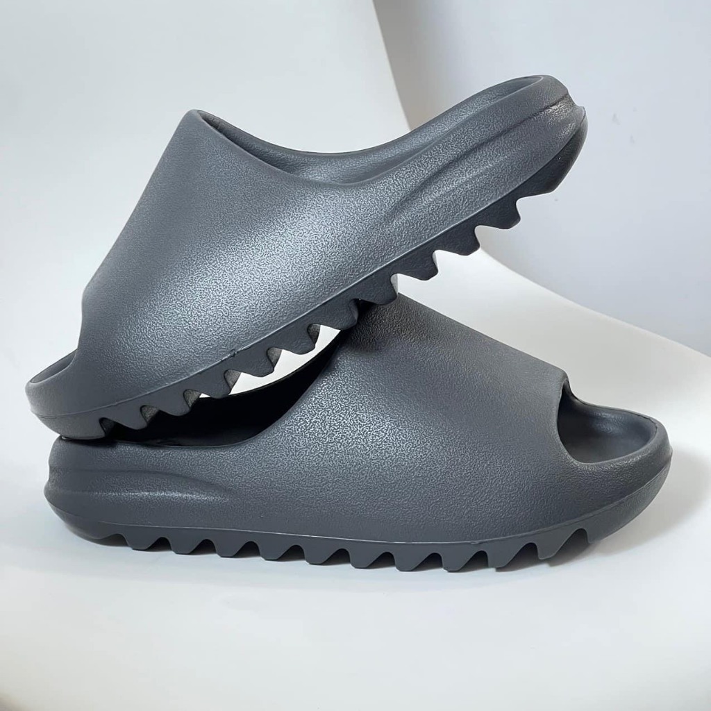 -Dép bánh mì nam nữ YZ ADI bản vân nhám cao cấp 2023.