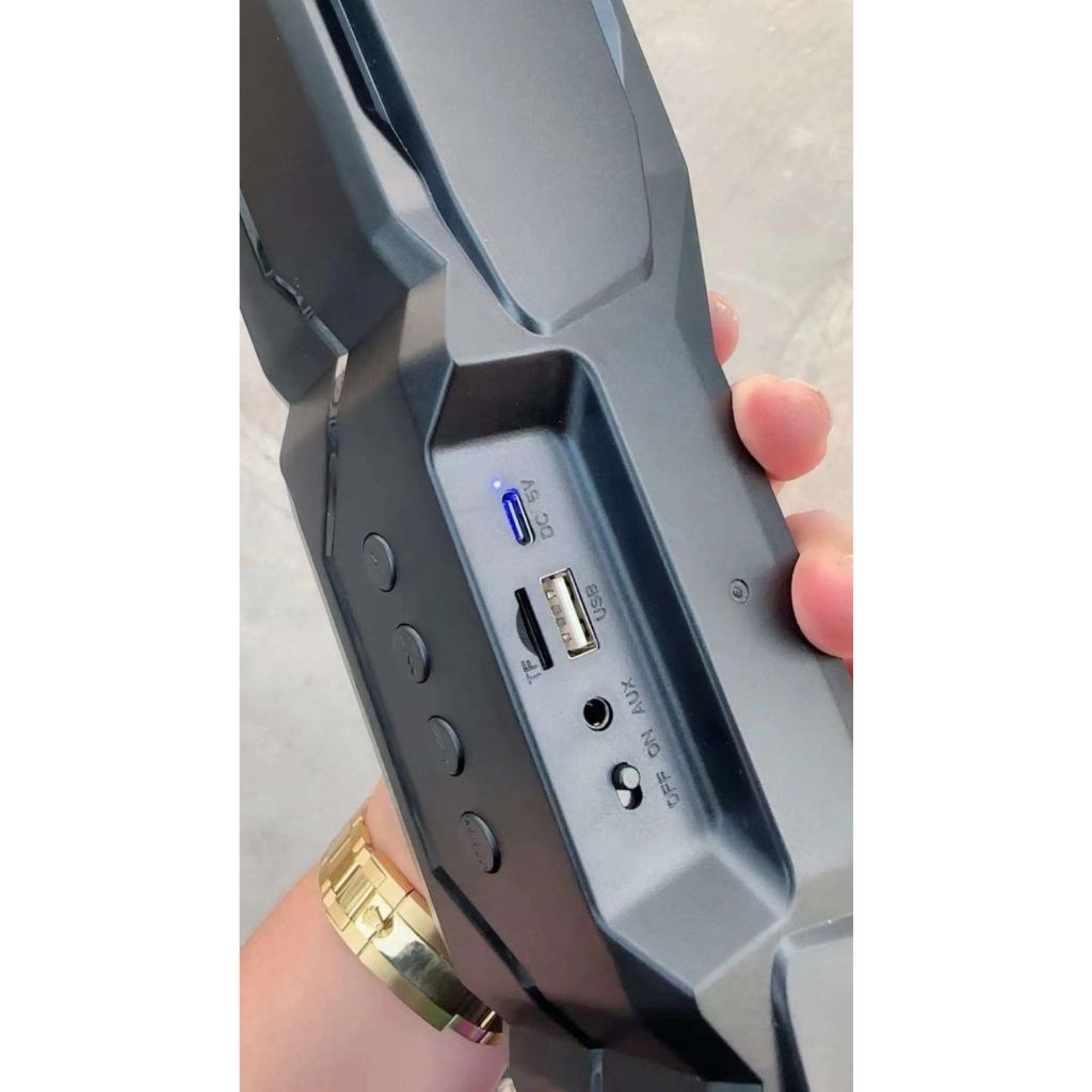 Loa soundbar Bluetooth hãng Reponic , công suất 10w, đèn RGB