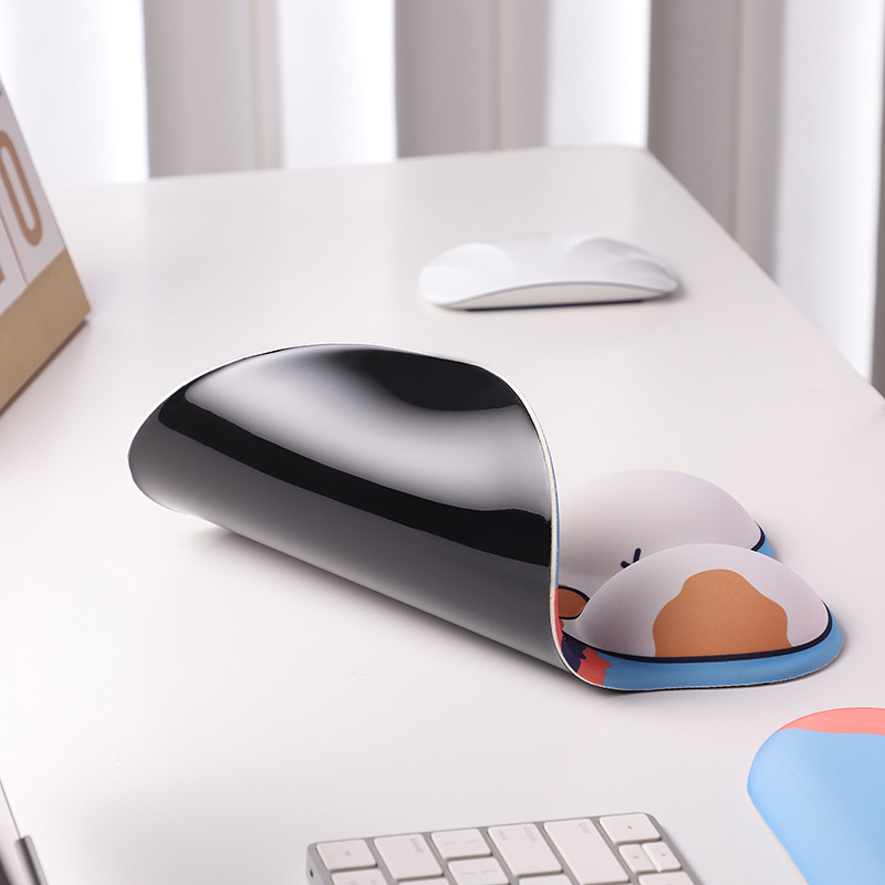 Miếng Lót Chuột  Silicon Có Đệm Kê Tay Chống Mỏi Corgi, Husky... Siêu Dễ Thương