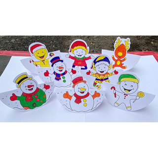 Sản phẩm tô màu Noel - Đồ dùng dạy học Ruby