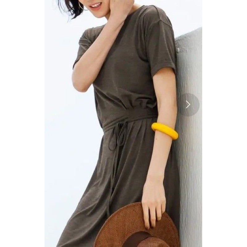 Đầm midi mềm mát chống tia UV xuất Nhật dư xịn