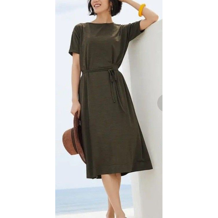 Đầm midi mềm mát chống tia UV xuất Nhật dư xịn