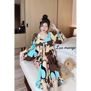 cổ vuông mango tơ