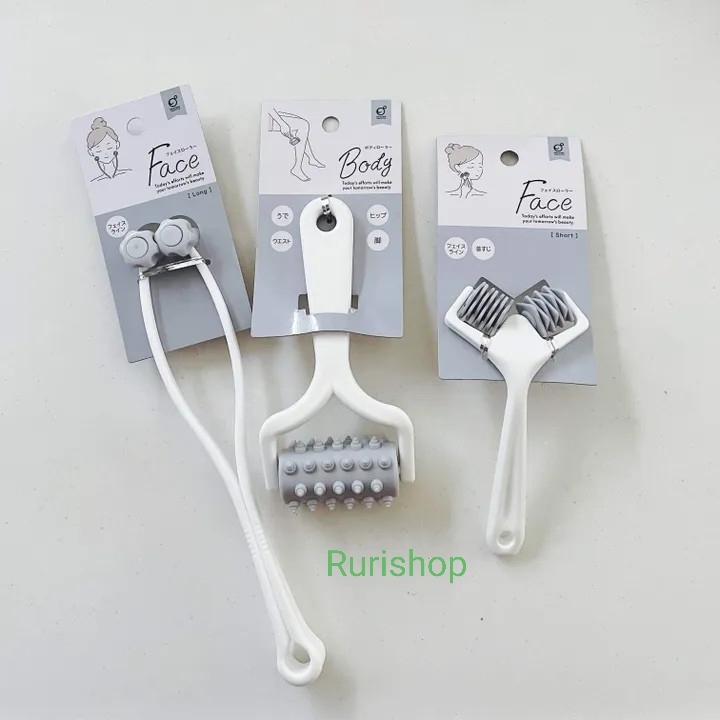 Cây lăn mát xa mắt, massage mặt thon gọn Nhật Bản