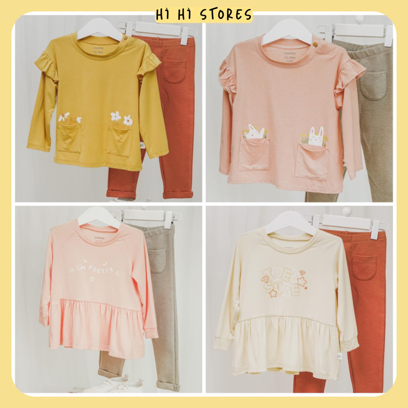 Áo dài tay bé gái | Chaang Treasure AW23