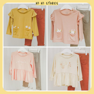 Áo dài tay bé gái aw23