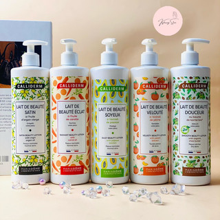 Dưỡng thể Calliderm Lait De Beaute 500ml lành tính mềm mịn da, trắng sáng khoẻ da, Pháp