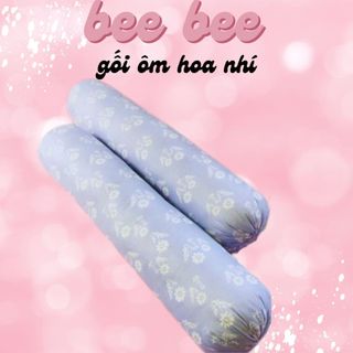 Gối ôm gòn 30x100cm hoa nhí - ruột gối ôm- gối nằm