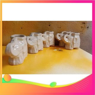 Lọ tăm độc lạ, Con voi gốm đựng tăm, hủ tăm con voi