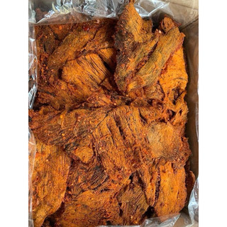 Bò Khô  Vụn Miếng  To 250g  [ cay vừa,  thấm vị, miếng to ăn là mê]