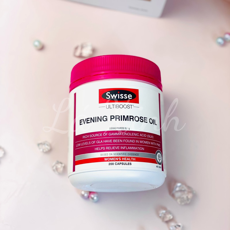 Viên uống dầu hoa anh thảo Swisse Ultiboost Evening Primrose Oil 200 viên