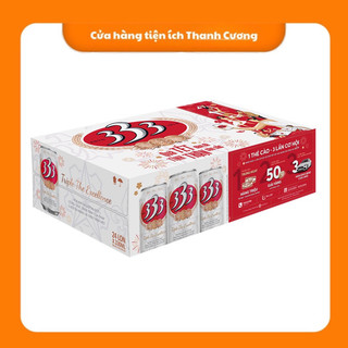 Thùng 24 lon bia 333 330ml