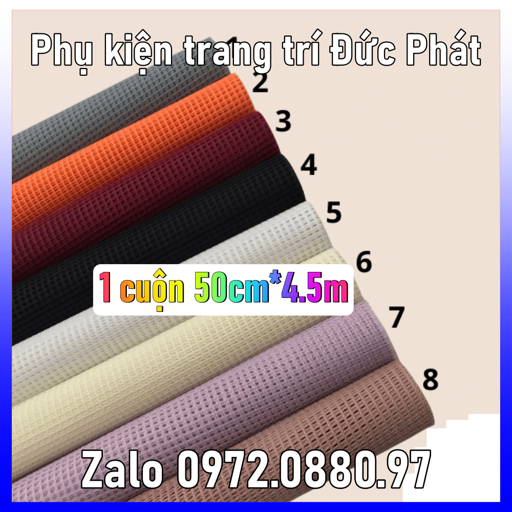 Lưới ô vuông gói hoa