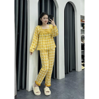 Đồ bộ pijama lụa đũi mềm mịn 💯 Ảnh thật