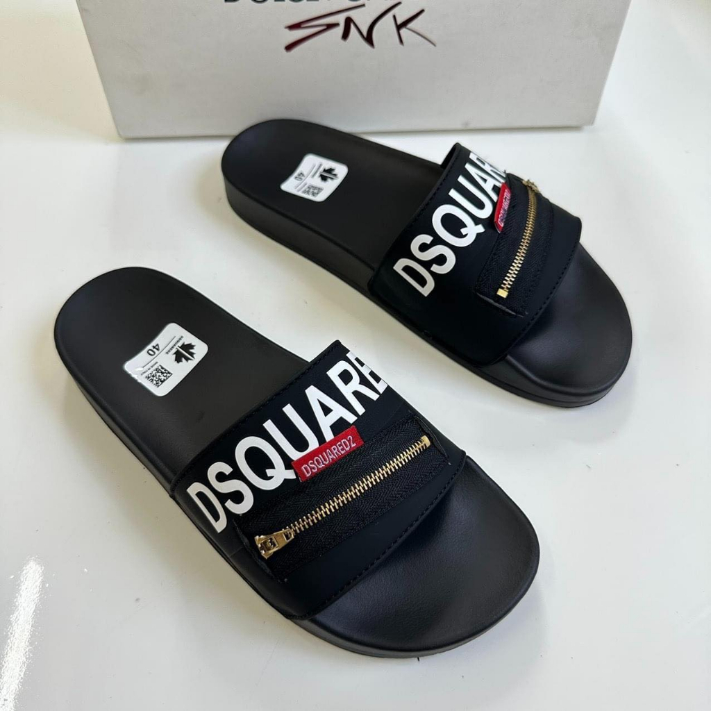 Dép Nam_Dsq_lá đỏ quai khoá ngang,thiết kế mới lạ /dep2023!!!DEPNAMHOT